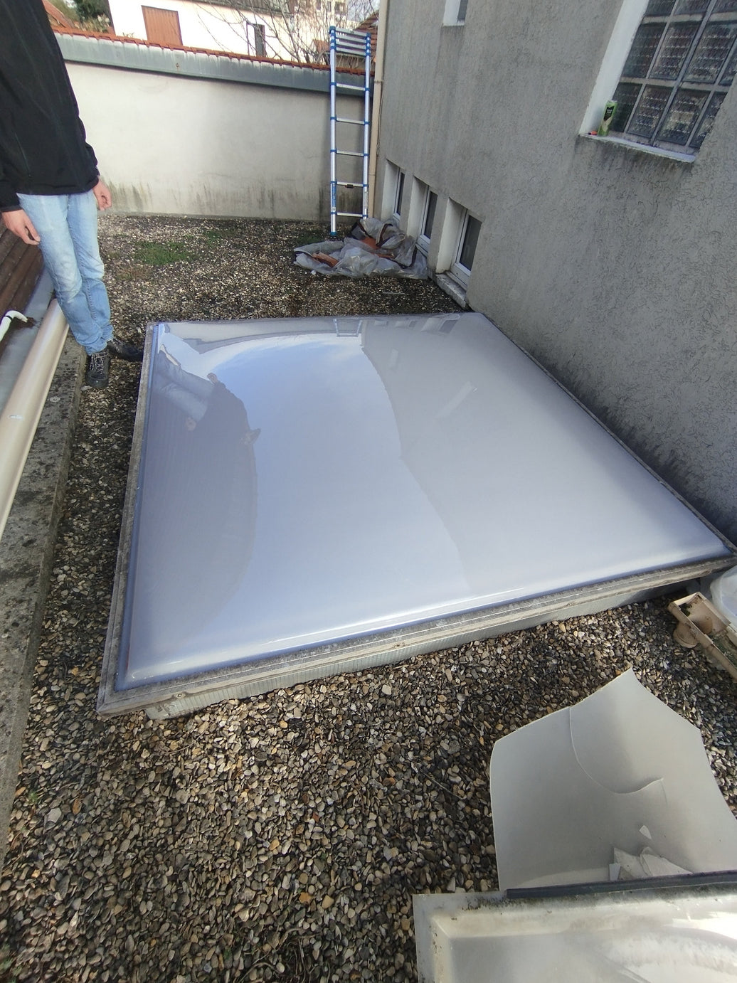 Remplacement Skydome 2x2 m au Perreux-sur-Marne (94170)