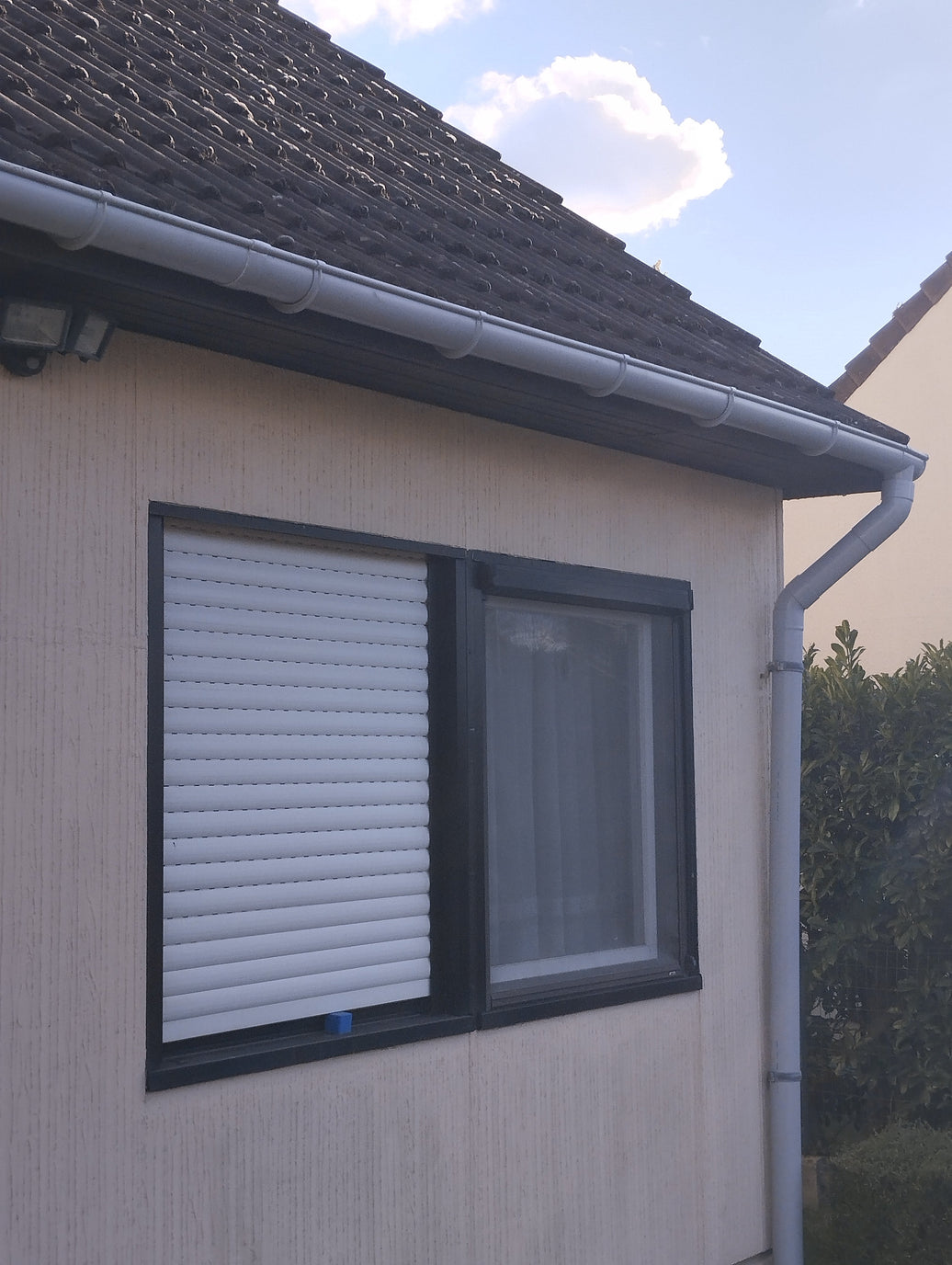Remplacement d’une gouttière PVC à Mériel (95630)
