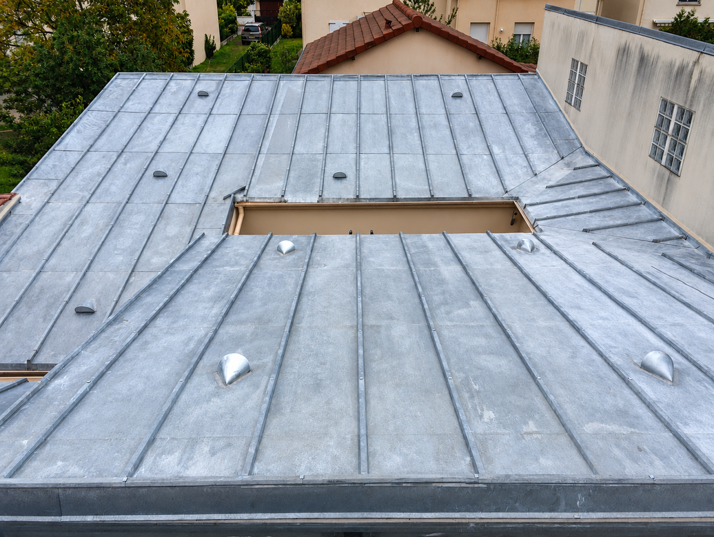 Réfection complète d’une toiture en zinc à Conflans-Sainte-Honorine (78700)